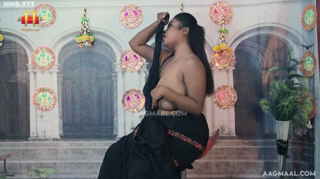 Puja Nude Saree Shoot | 11UPMovies Hot Uncut Web Series Short Film