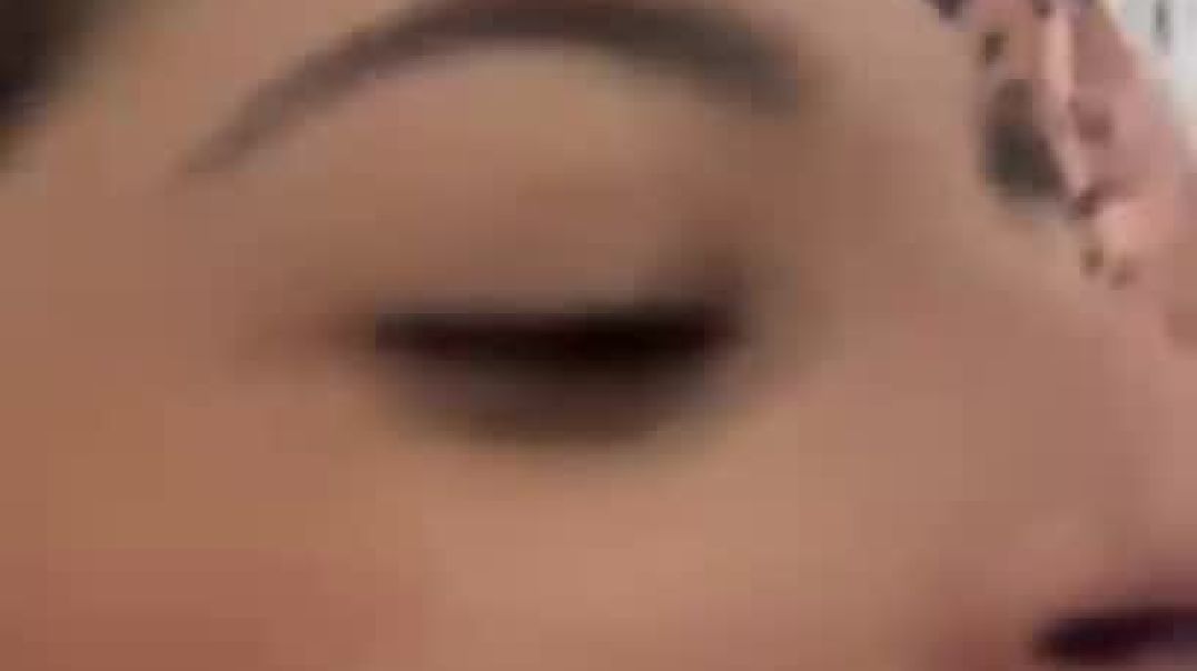 ⁣Alluring woman engaging in intense sexual activity